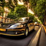 voiture circulant à Rennes